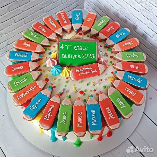 Торты на заказ (на юбилеи, свадебные)