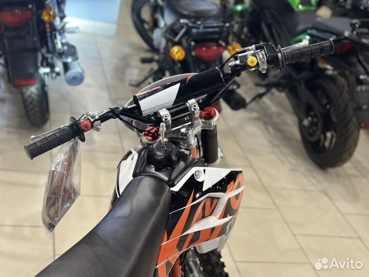 Питбайк kayo basic K125EM 17/14 KRZ (мех.сцеп. эл