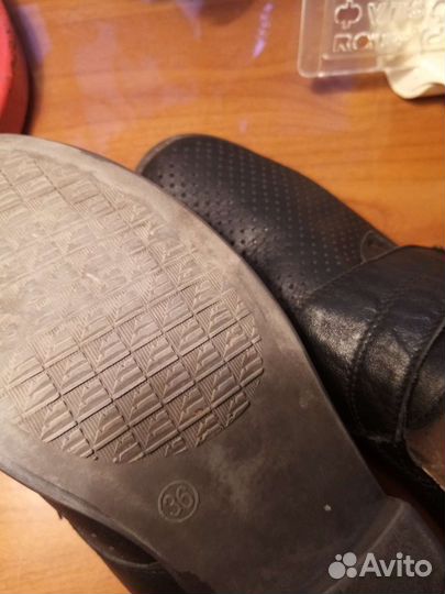 Кожаные туфли для мальчика 36 размер