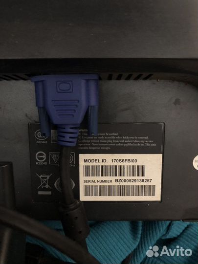 Монитор Philips 170s