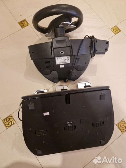 Руль RGT FFB PRO Clutch Thrustmaster. 2, 3 педали