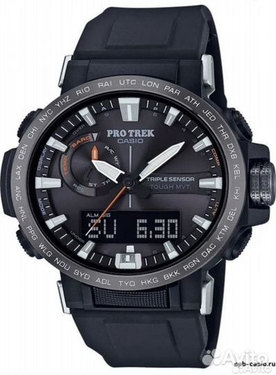 Часы casio pro trek PRW-60Y-1AER