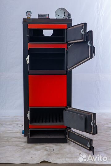 Твердотопливный котел длительного горения