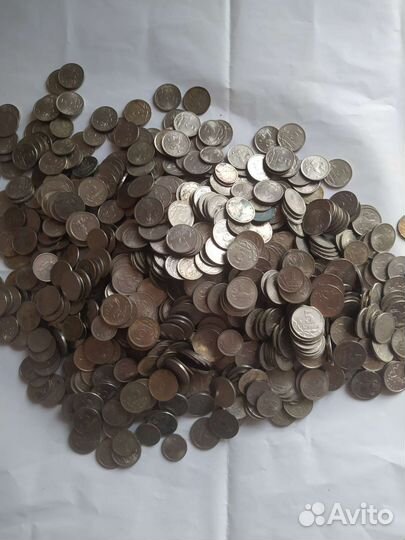 Мелочь 1 и 5 копеек. 1997-09