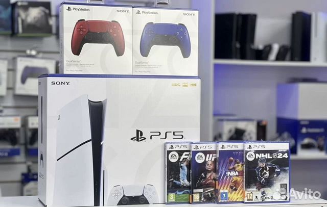 Sony PlayStation 5 slim новые, гарантия