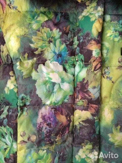 Пуховик куртка парка зима р 50-52