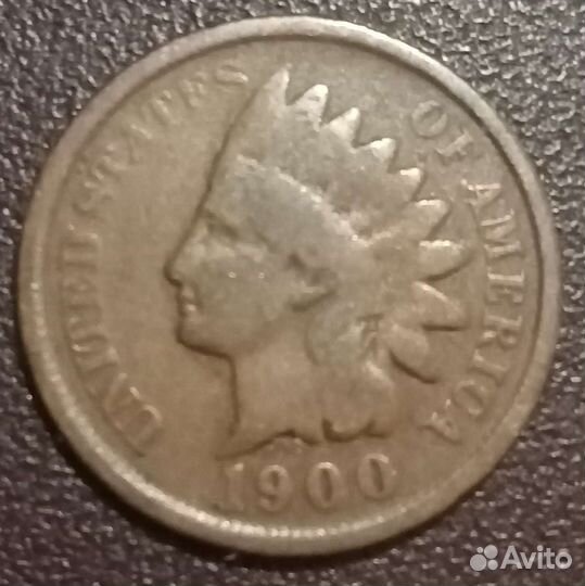 Монеты США Стальной Цент Баффало Никель Индеец