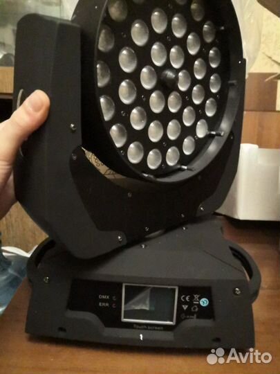 Moving head LED zoom 36x10 rgbw