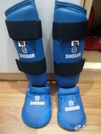 Защита голени и стоп доя каратэ Bestsport размер S