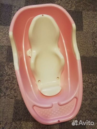 Ванночка для купания с горкой