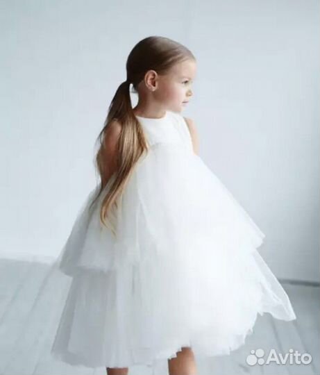 Новое пышное платье на праздник