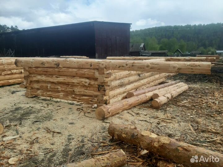 Срубы бань 3х6 с выносом 2м