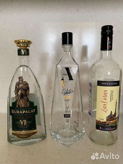 Бутылка фигурная