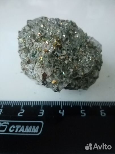 Пирит с кварцем