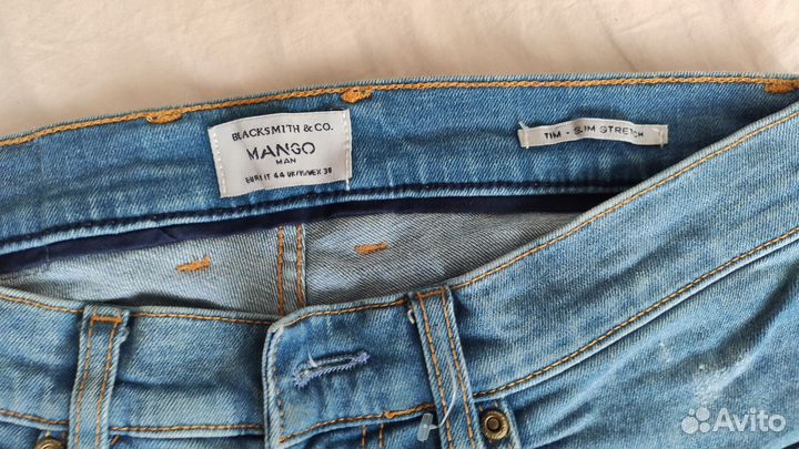 Джинсы мужские Mango на наш 46 размер