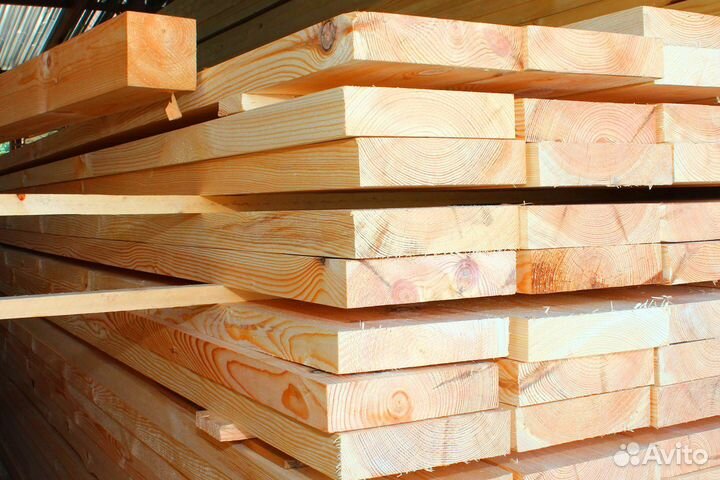 Доска строганная 45х90х6000мм, сосна