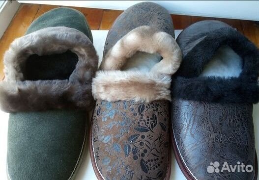Тапочки овчина