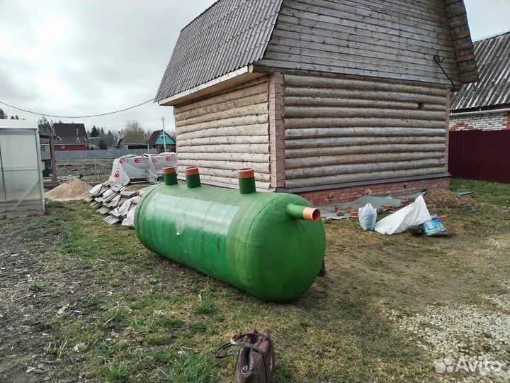 Септик под ключ за 1 день
