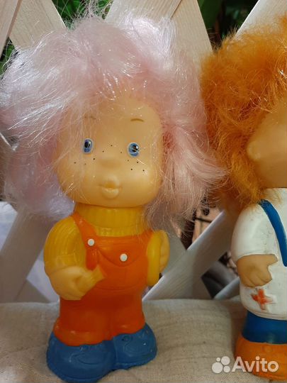 Кукла Незнайка СССР резиновая