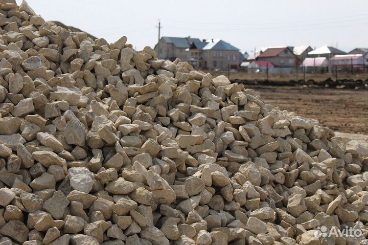 Щебень быстрая доставка газоном