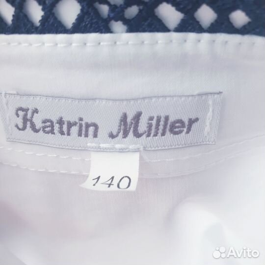 Блузка школьная нарядная 140