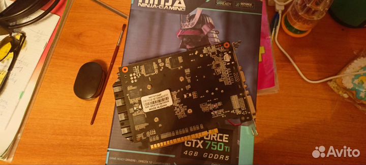 Видеокарта gtx 750ti 4gb