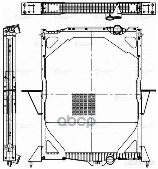 Радиатор охл. Volvo Trucks FM (98) /FM (01) /FM
