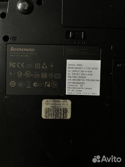 Ноутбук lenovo