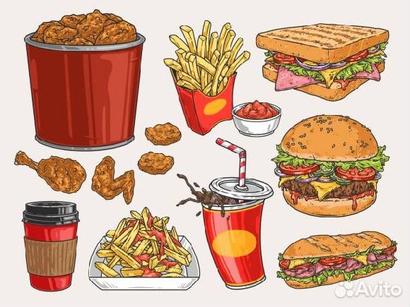 Сотрудник бургерной