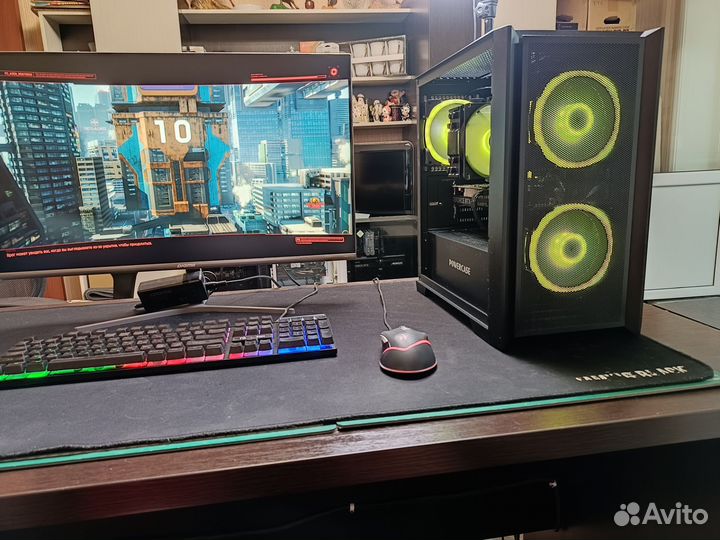 Игровой комп RTX4060+Intel 12100F