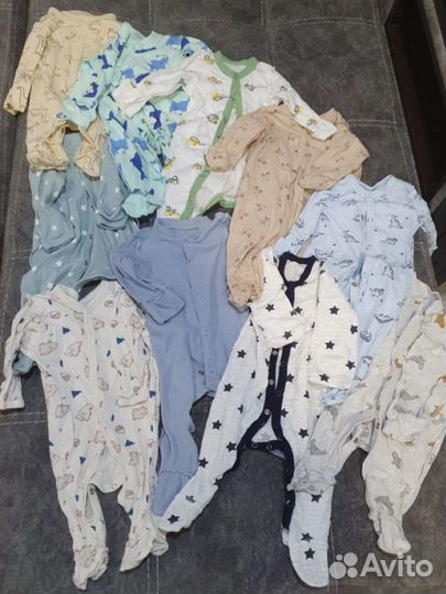 Вещи для новорожденного мальчика 56-62