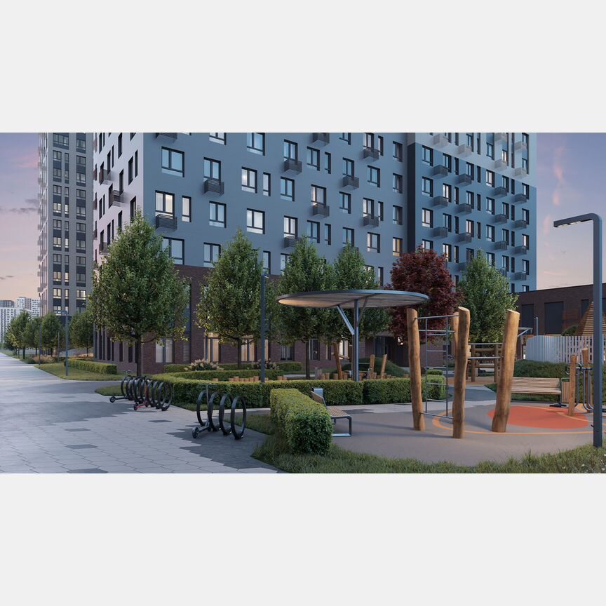 2-к. квартира, 57 м², 20/20 эт.