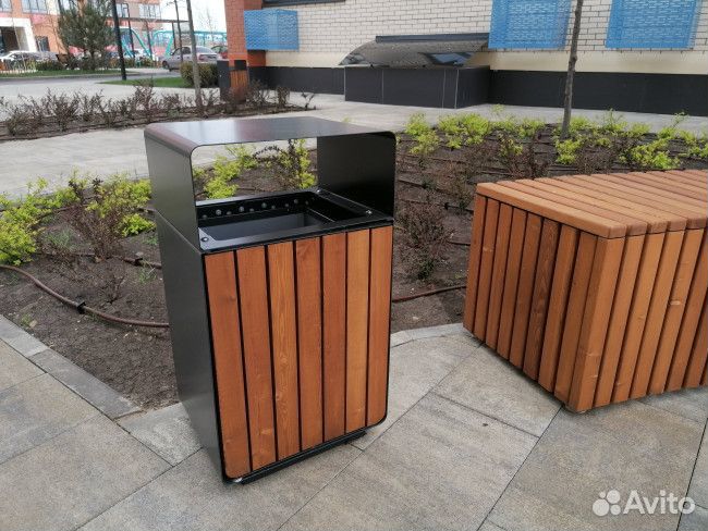 Урна уличная бетонная, кашпо, ящики лофт