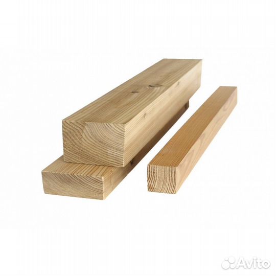 Брусок строганный лиственницы и другие пиломатериа