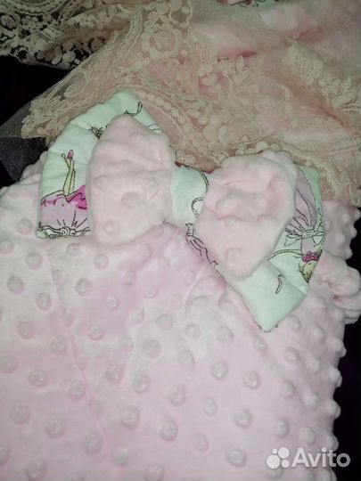 Одеяло на выписку холодная осень/весна