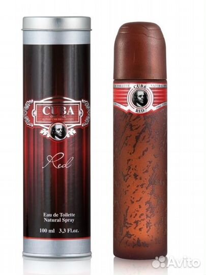 Cuba paris Cuba Red туалетная вода 100 мл