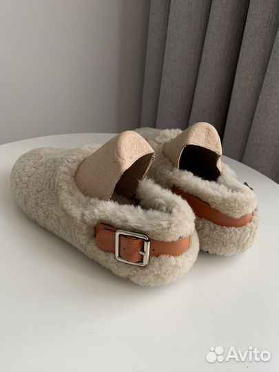 Меховые балетки ugg 36