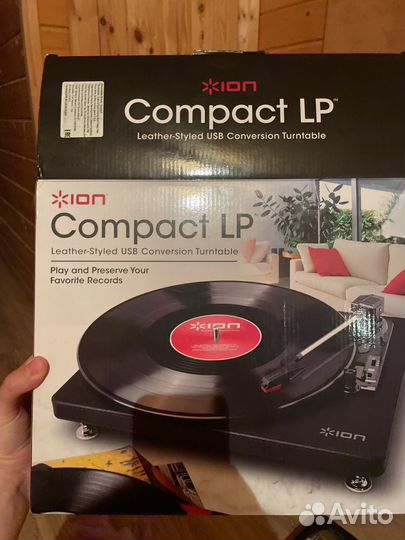 Проигрыватель винила icon compact lp