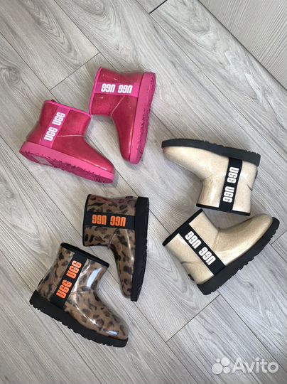 Силиконовые угги UGG Mini Clear