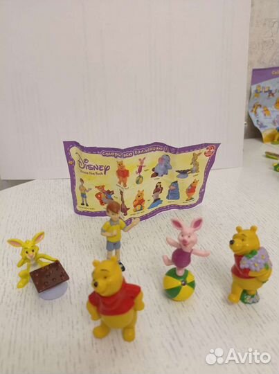 Киндер Сюрприз Винни Пух игрушки