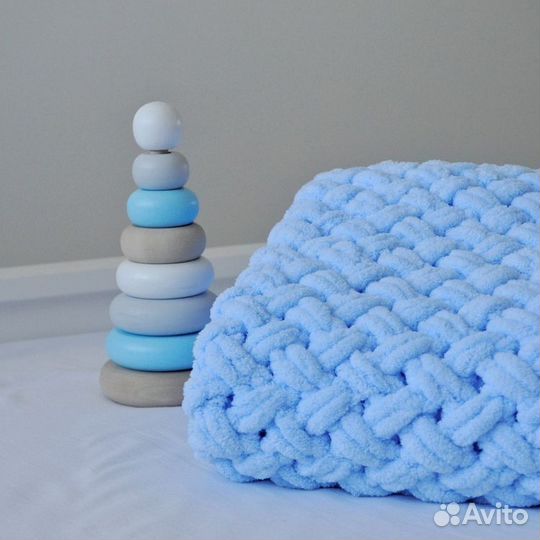 Плед ручной работы гипоаллергенный