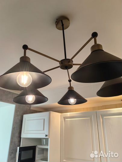 Люстра лофт