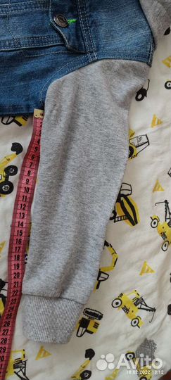Джинсовку, р-р 98
