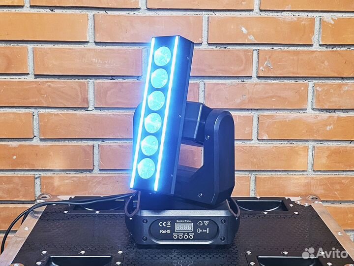 Голова - LED BAR 3D 6x20 rgbw вращающийся