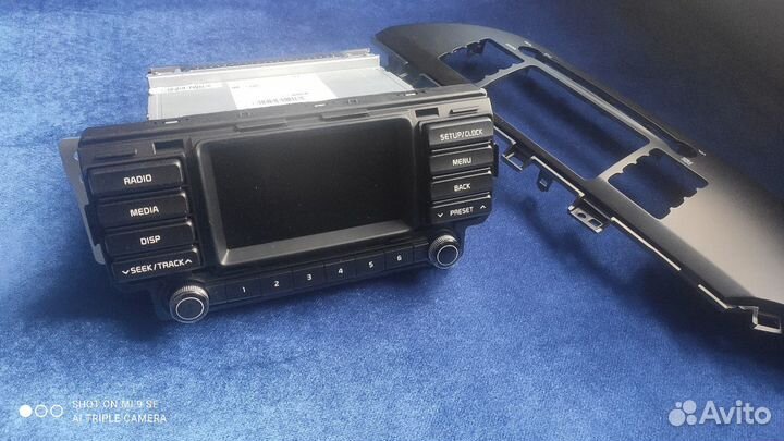 Штатная магнитола кия рио 4