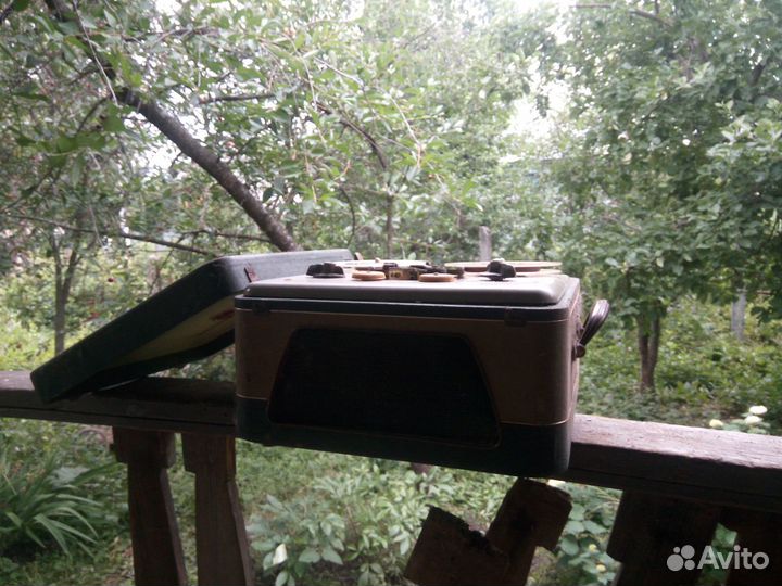 Раритетный катушечный магнитофон Яуза5 1961рабочий