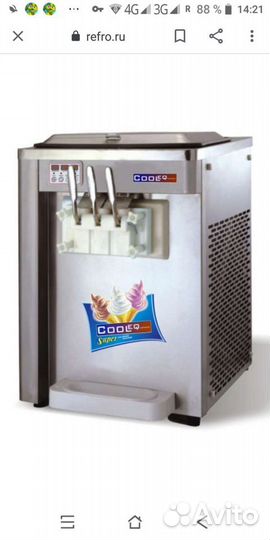 Фризер для мягкого мороженого cooleq IF-3