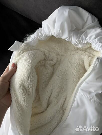 Зимний конверт в коляску