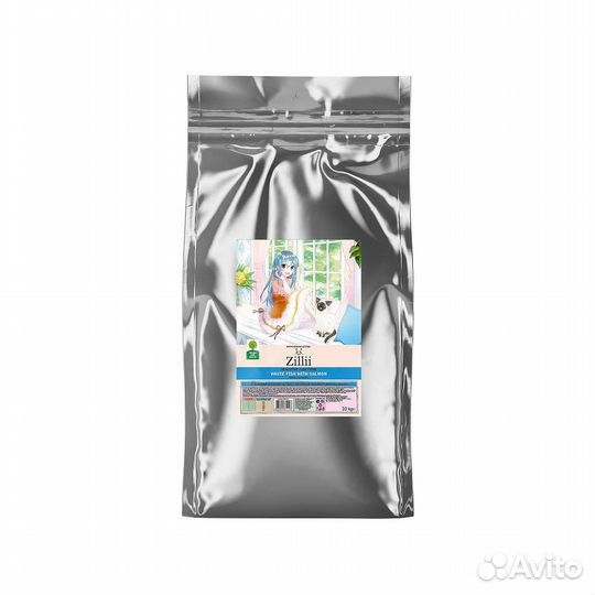 Корм Зилли для котов бридер 10кг