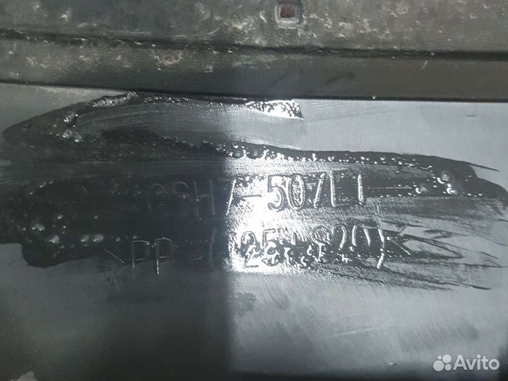 Накладка переднего бампера мазда 6